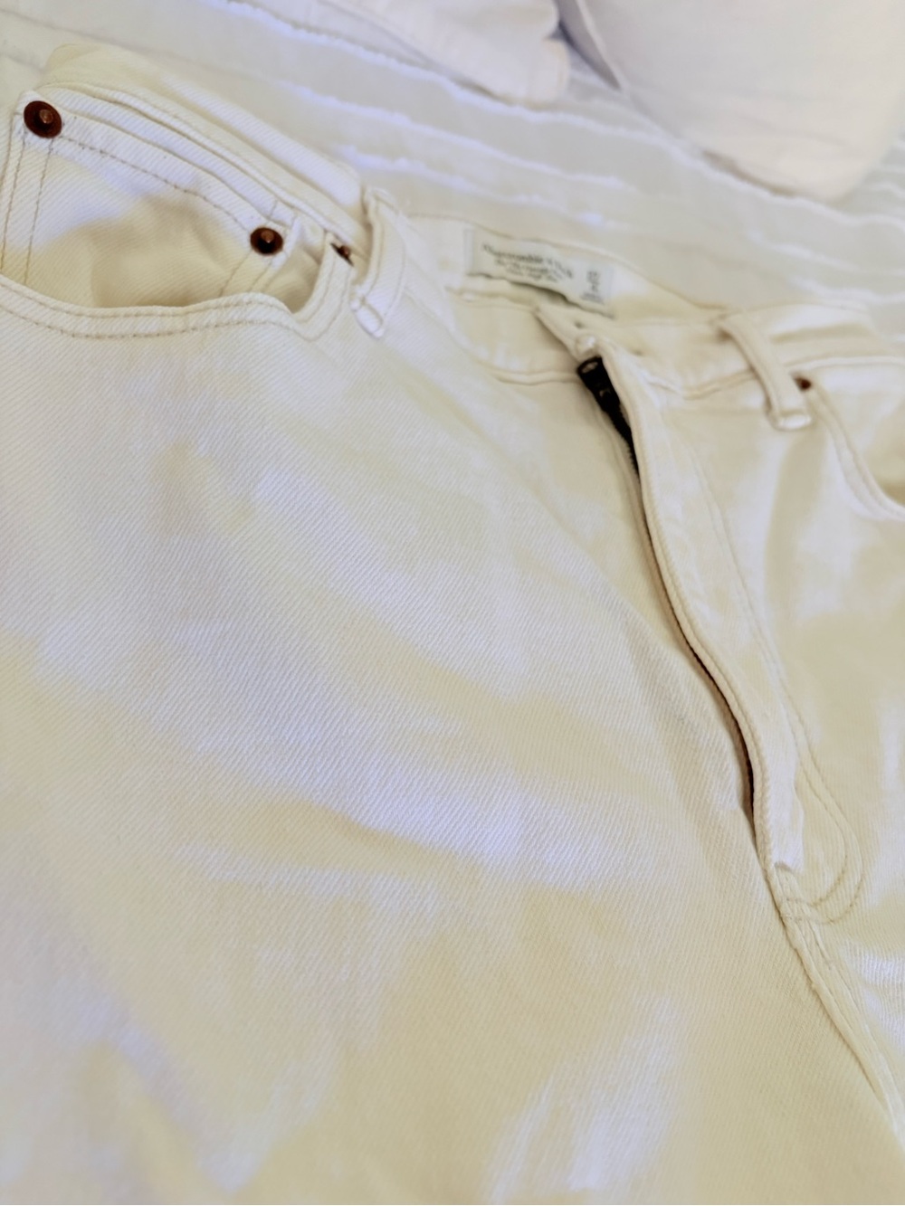 Abercrombie & Fitch 70s Vintage Flare Ultra High-Rise Jeans Size 27 Long - Picture 3 of 10